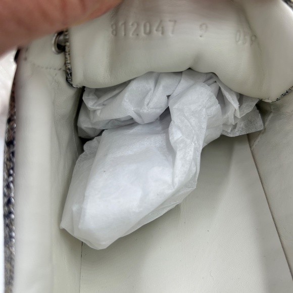 Men’s Gucci, Ace GG supreme sneakers with web stripe size 9 made in Italy - Picture 9 of 11